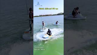 Water park project solution, inflatable water bike for park!