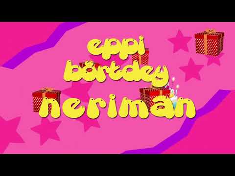 İyi ki doğdun NERİMAN - İsme Özel Roman Havası Doğum Günü Şarkısı (FULL VERSİYON)