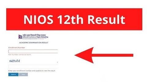 NIOS RESULT 2022|nios april result 2022|nios results|nios 12th result|nios result 2022|nios10 result