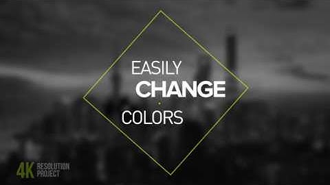 Minimal Titles | After Effects (AE) Template VideoHive | 19449988