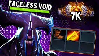 New Meta Mid Faceless Void First Item Radiance 16Kills Immortal 7K MMR