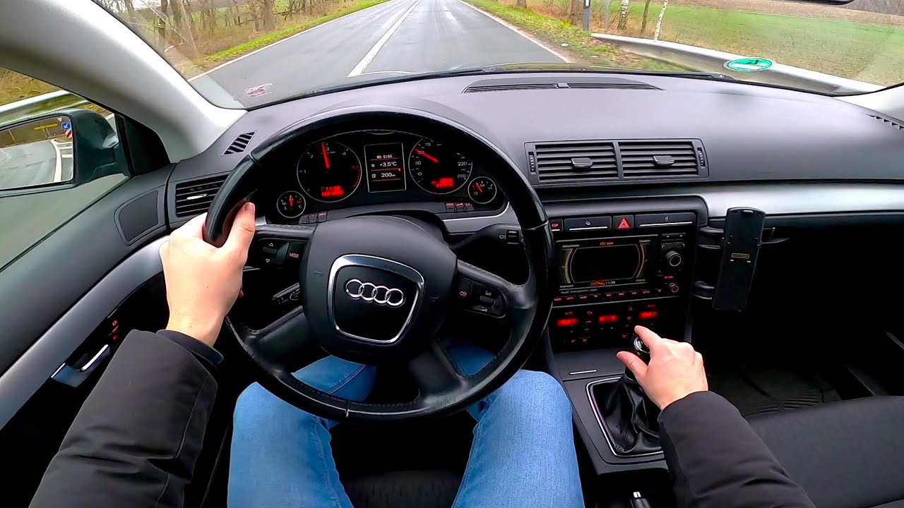 WHAT? GERMAN CAR FOR 2000€ "AUDI A4 AVANT" POV TEST DRIVE YouTube