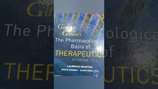 GOODMAN & GILMAN's PHARMACOLOGY, Amazing 📚📖📚📖 Book