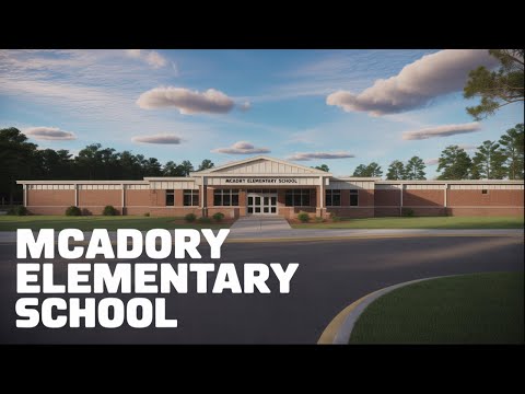 McAdory Elementary School in McCalla, USA on Google Earth