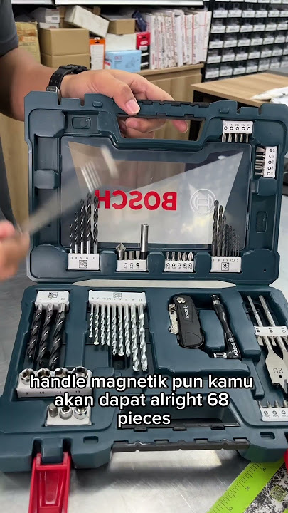 BOSCH drill bit set 68pcs. #onenessmachinery #viral