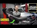 Isuzu MU-X/D-MAX Safari Snorkel Installation || How to install a snorkel