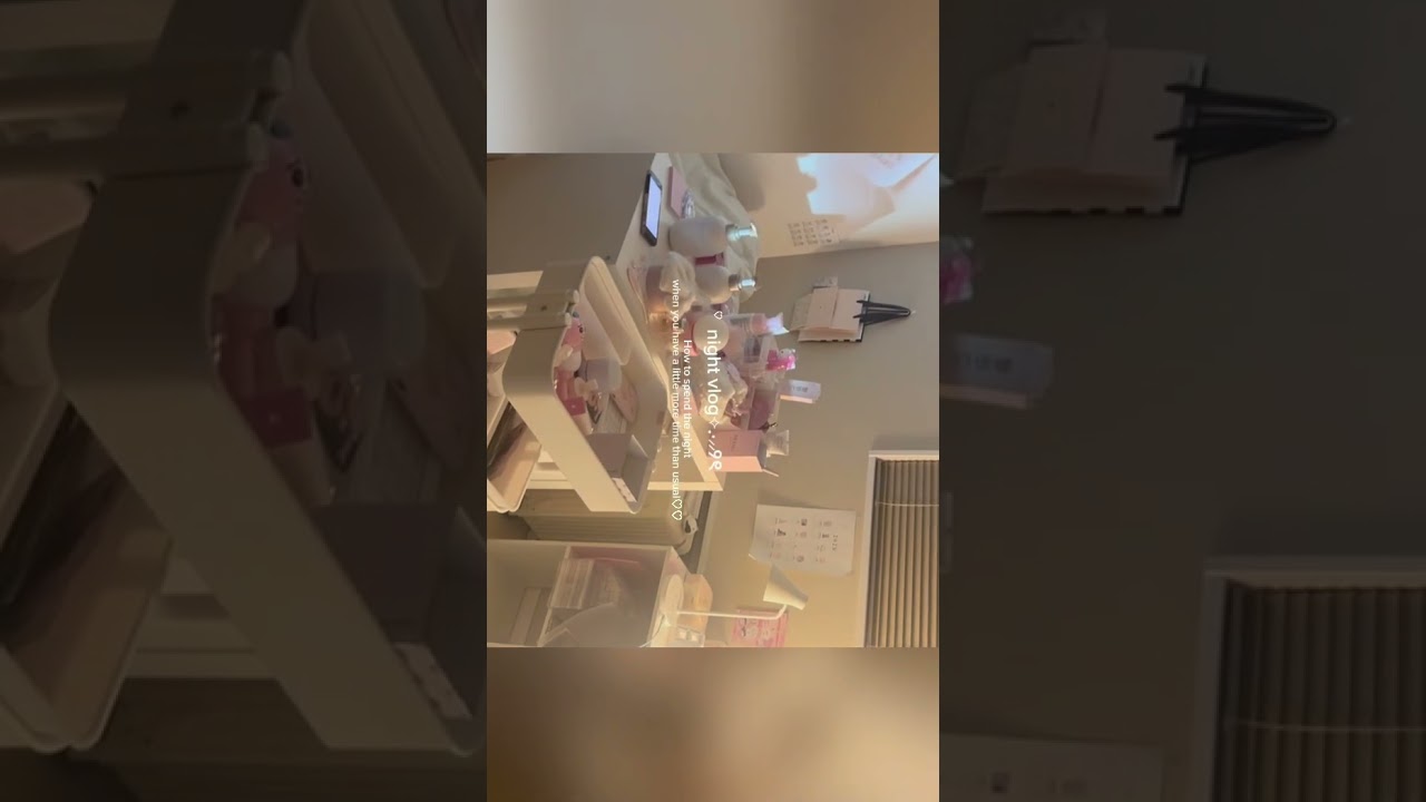 高校生のnightvlogあげてるのでよかったら見てください♡♡ #vlog