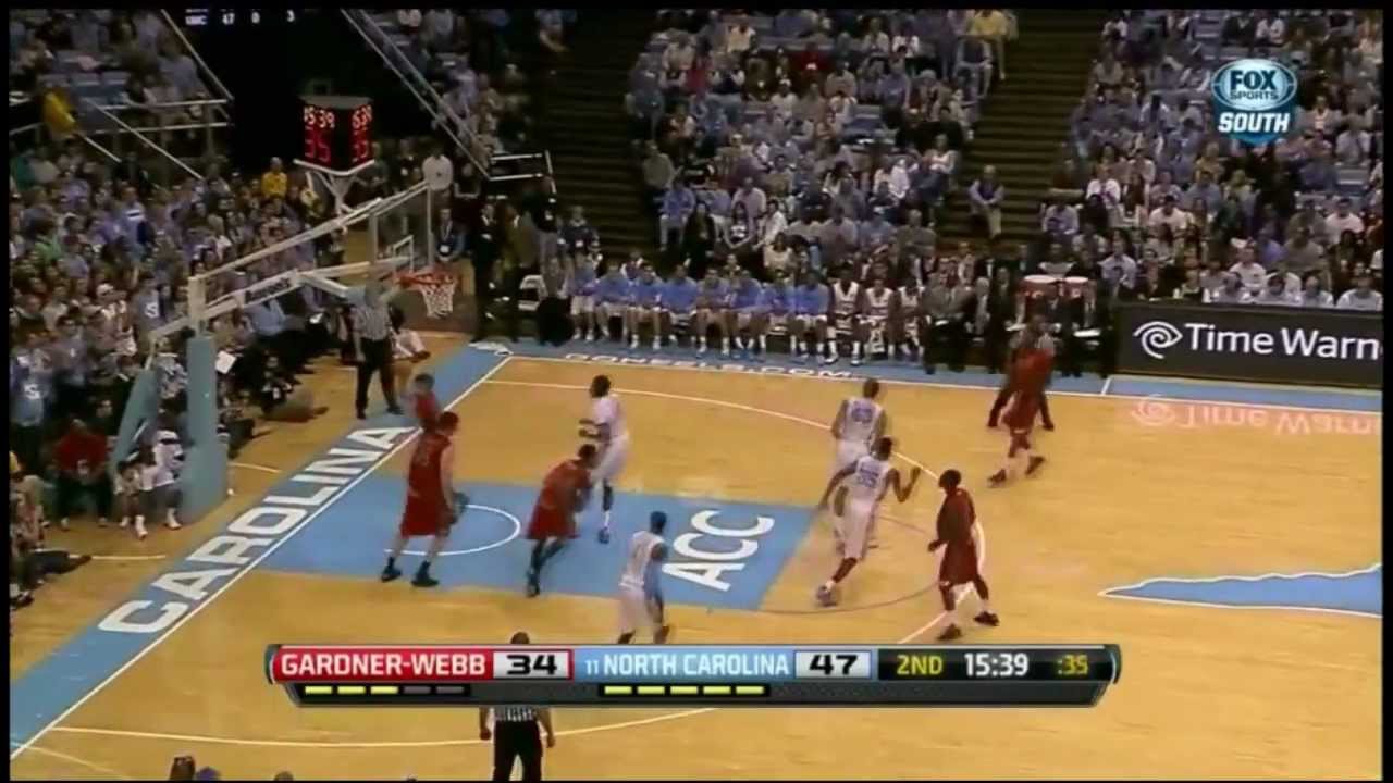 James Michael McAdoo vs Gardner-Webb (Full Highlights) [09.11.2012]