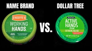 O’Keeffe’s Working Hands vs Dollar Tree Hand Cream | Real Side-by-Side Test #dollartreereview