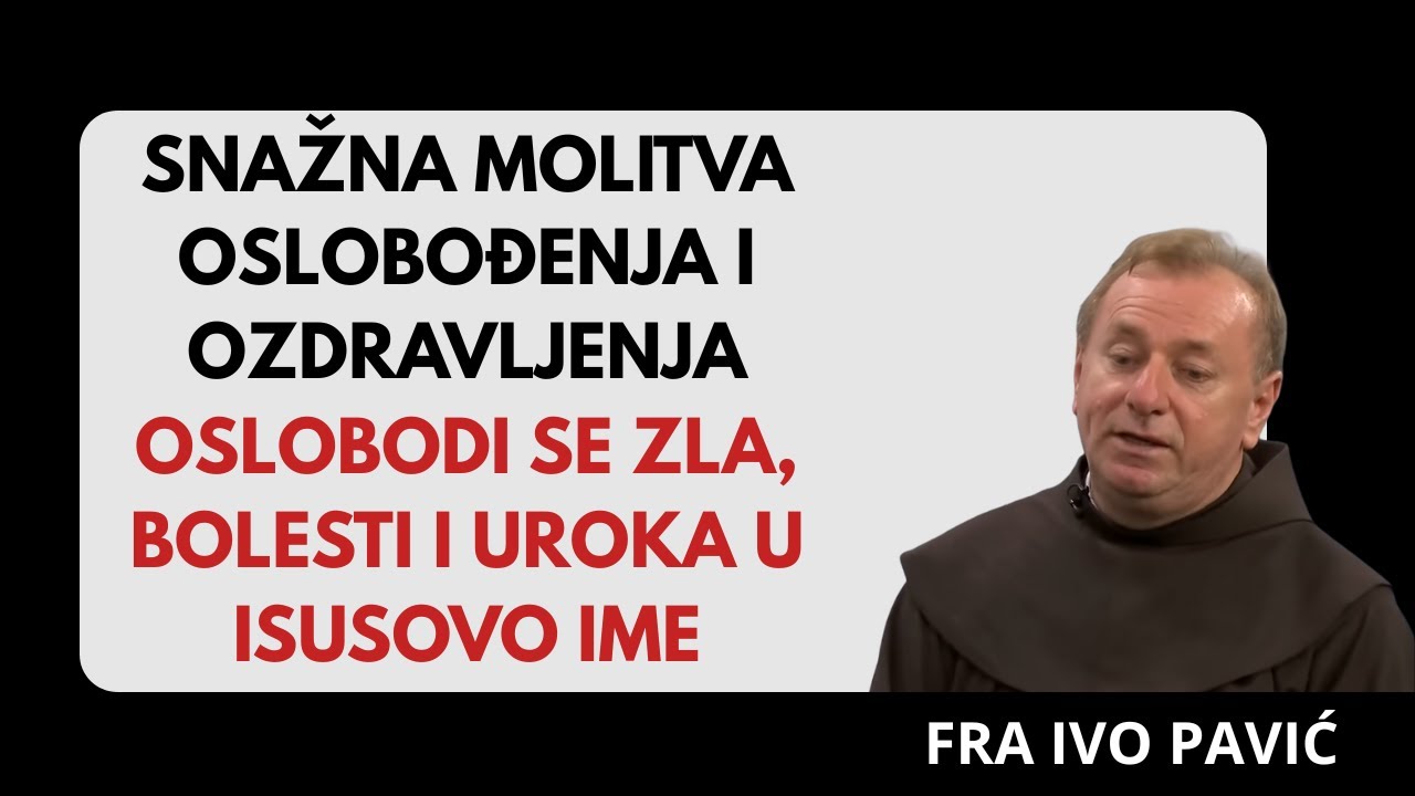 Molitva za ozdravljenje, oslobođenje od obiteljskih prokletstava i dar Duha Svetoga
