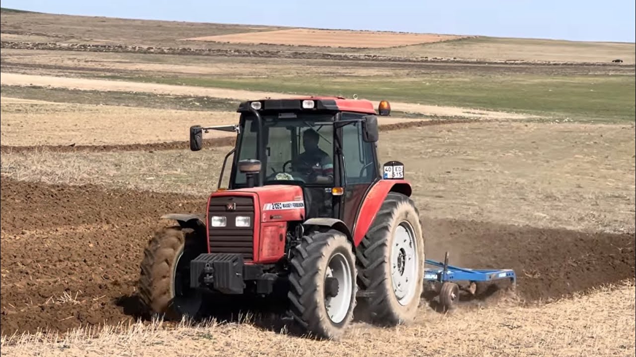 Massey Ferguson Phantom 3105 ile Akçaağıl Ulukışla’da tarla sürümü/ Kaptanımız:🥉 3. Ekrem Demir 