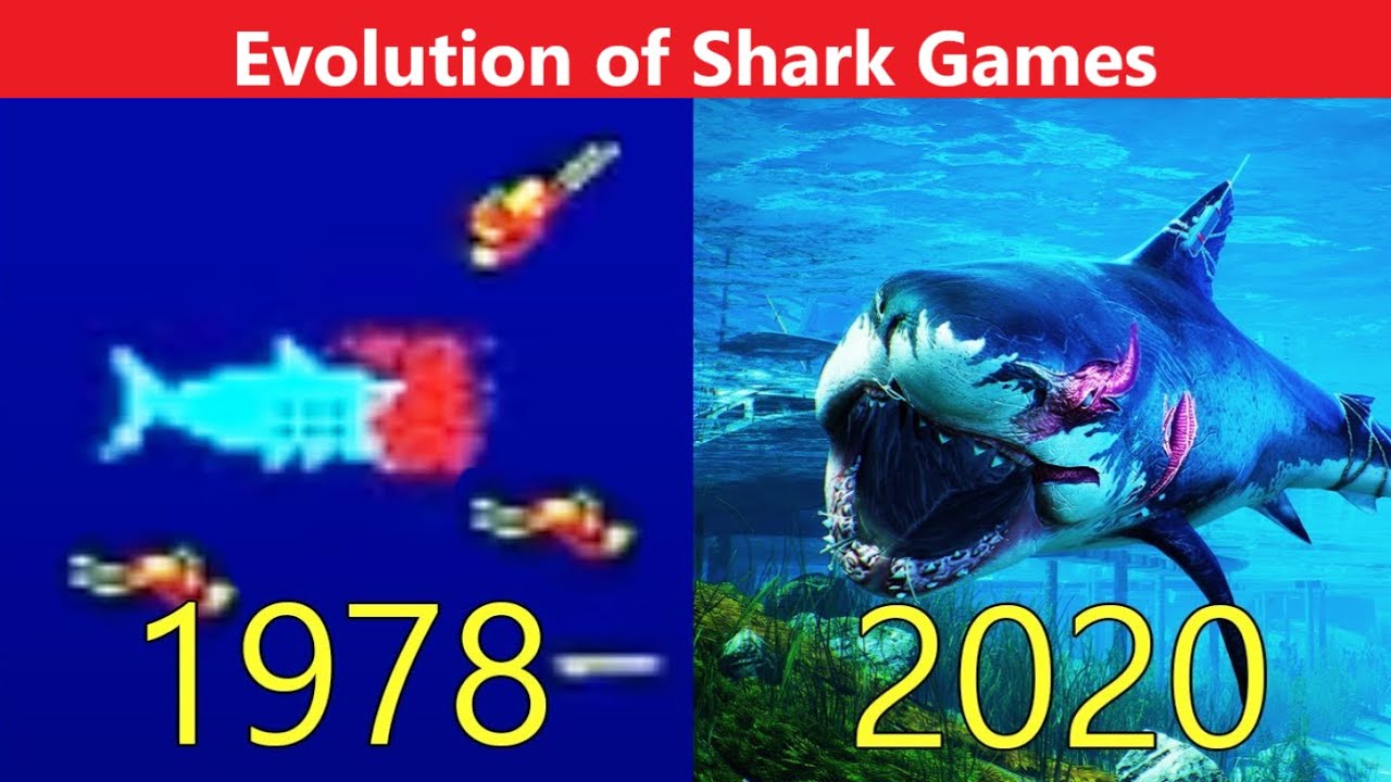 Evolution of Shark Games 1978-2020 - YouTube