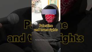 why trans rights & Palestine are intertwined w BASH BACK #ukpolitics #trans