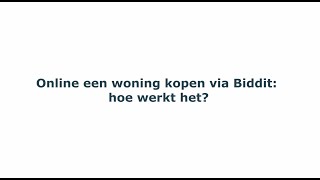 Notaristip Online Een Woning Kopen Via Biddit, Hoe Werkt Het?