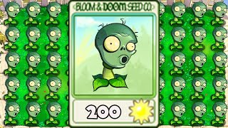 Peashooter ZomPlants vs All Zomboss Zombotany - Plants vs Zombies Mod