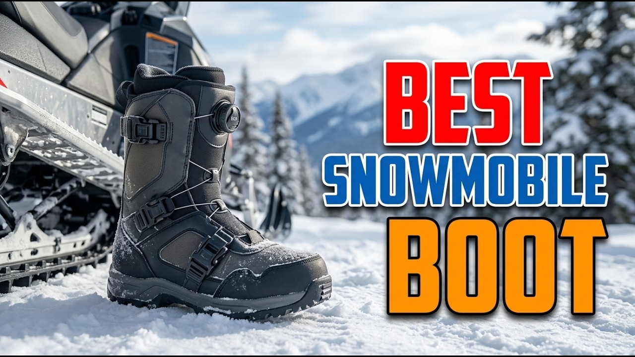 TOP 5 Best Snowmobile Boot 2026