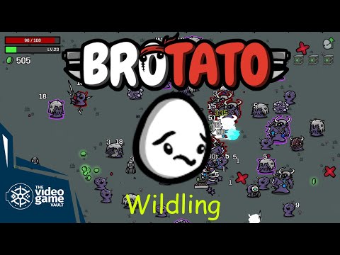Brotato Abyssal Terrors - Wildling - Danger 0 { PC - 1440 60fps - No Commentary }