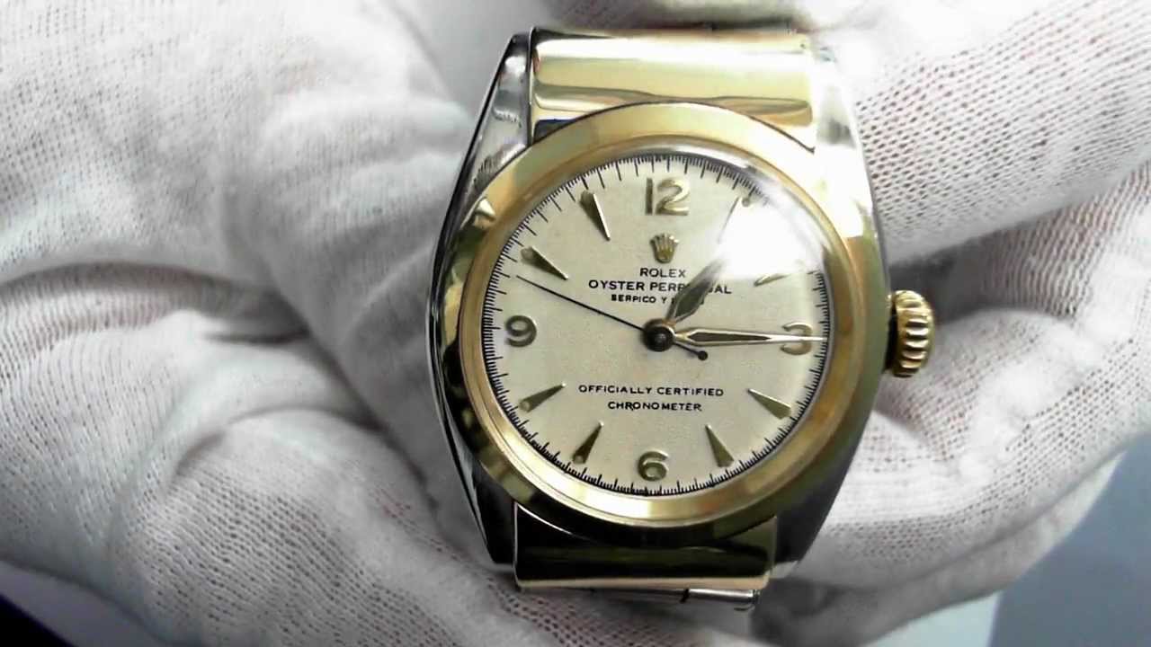 vintage rolex bubbleback