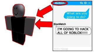THE BLOX WATCH IS MESSAGING ME ON ROBLOX! (Crazy)
this is one of the craziest videos I have EVER done. THE BLOX WATCH IS MESSAGING ME ON ROBLOX! (Crazy)