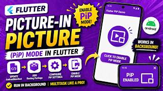 How to Add Picture-in-Picture Mode in Flutter Android App | Full Coding Guide | IT WALA