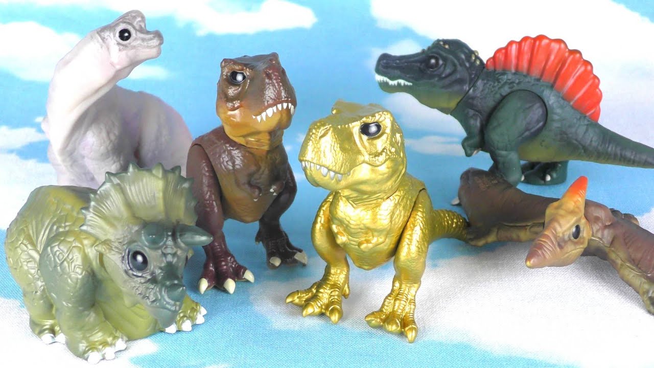Dinosaur Friends】The dinosaurs you can find at the candy aisle