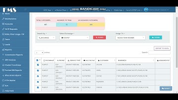 FMS Team Assignment procedure