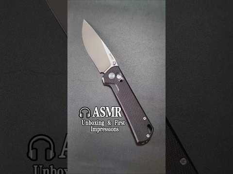 ASMR: Unboxing & First Impressions | SRM 168L Folding Knife