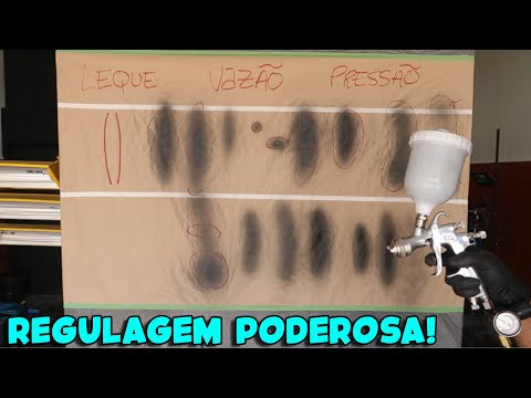 Vídeo: Configuração Da Pistola De Pintura: Como Ajustar A Pressão De Entrada Para Pintura? Ajuste Da Tocha Para Iniciantes. Como Ajustar Corretamente A Arma Com Top E Outras Cisternas?