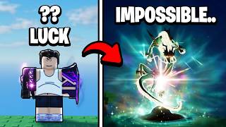 Using SINGULARITY LUCK in Sols RNG