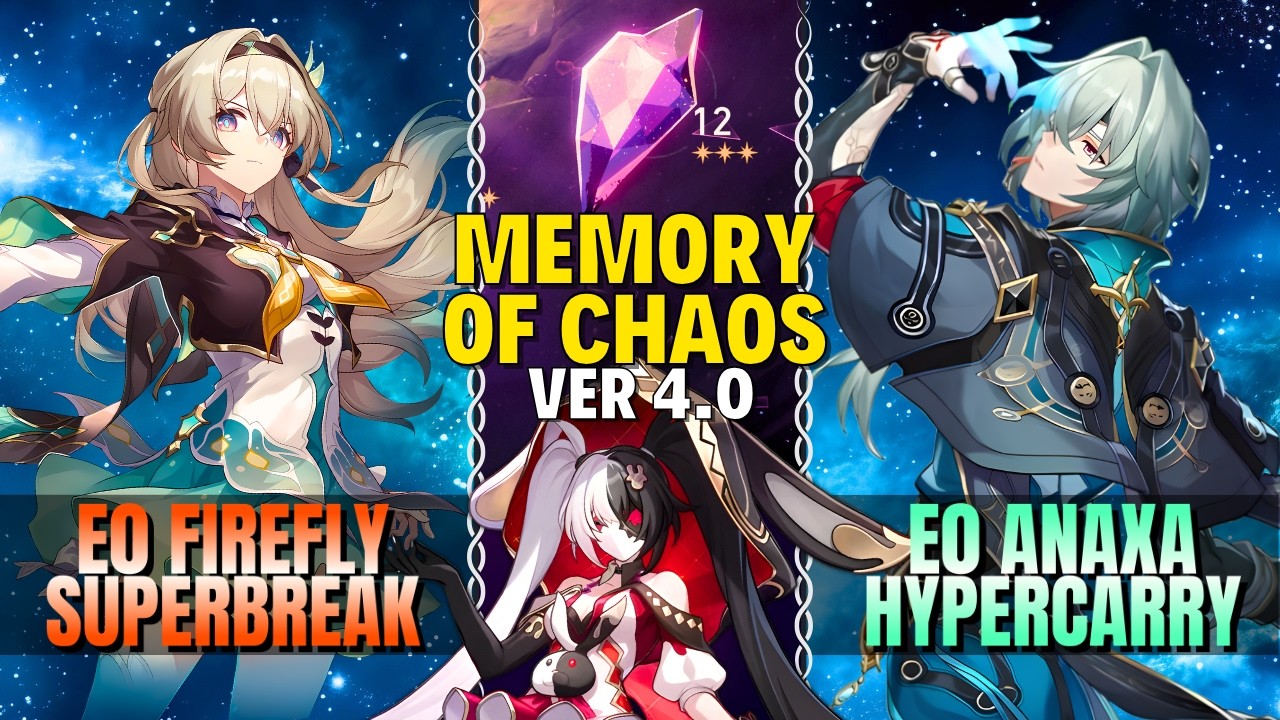 [0 Cycle] E0S1 Firefly Superbreak x E0S1 Anaxa ft. E6 Cyrene | Memory of Chaos 4.0 | Floor 12 | H:SR