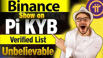 Pi Network on Binance? 🤯 Pi KYB Verified List Shocking Reveal! | Pi Coin Update 🚀 #PiCoin