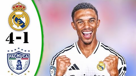 Real Madrid vs Pachuca 3-2 - All Goals & Highlights - Club World Cup 2025