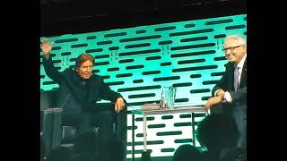 NAMM 2023 - John Fogerty Interview/Award disrupted by fire alarm!