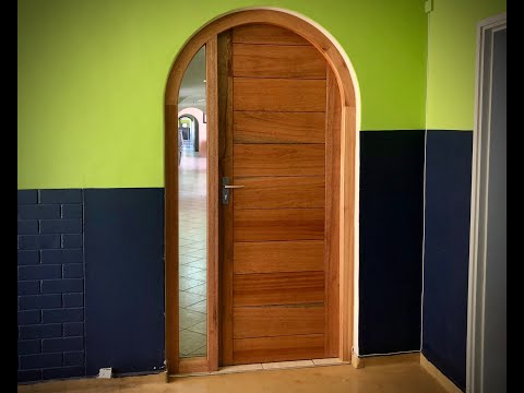 Video: Arched Doors (49 Photos): Interior Doors In An Arch-shaped Opening, Plastic And Wooden, Double And Single, Types And Features Of Installation