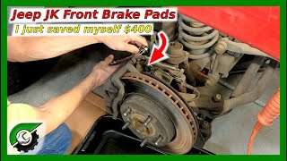 Jeep JK front Brakes: 2007-2018 jeep jk brake pads by JeepSolid 7,282 views 10 months ago 13 minutes, 31 seconds