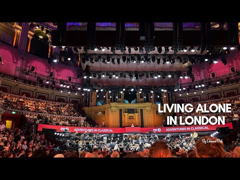 Living Alone Diaries | BBC Proms, zoom call with students, British birthday party, cozy night