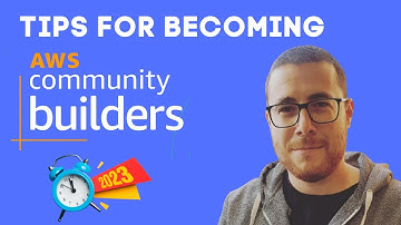 Tips on becomming AWS Community Builder
