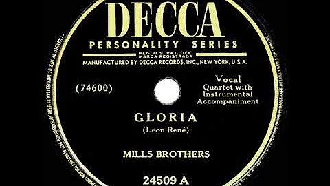 1948 HITS ARCHIVE: Gloria - Mills Brothers