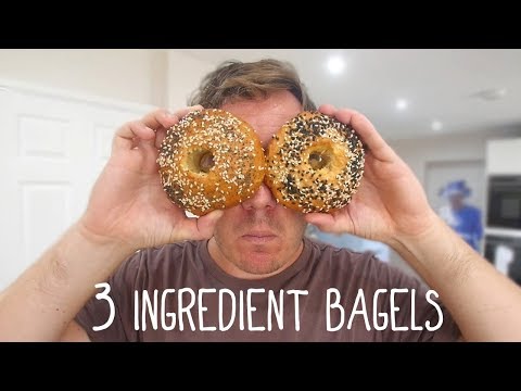 3 ingredient bagels!