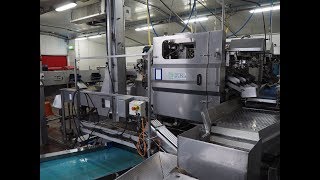 413-4: ABL SRL 4 lane apple peeler with shufflow loader