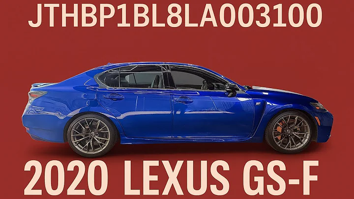 JTHBP1BL8LA003100 - 2020 GS-F - A DEEPER DIVE (EPISODE 0005)