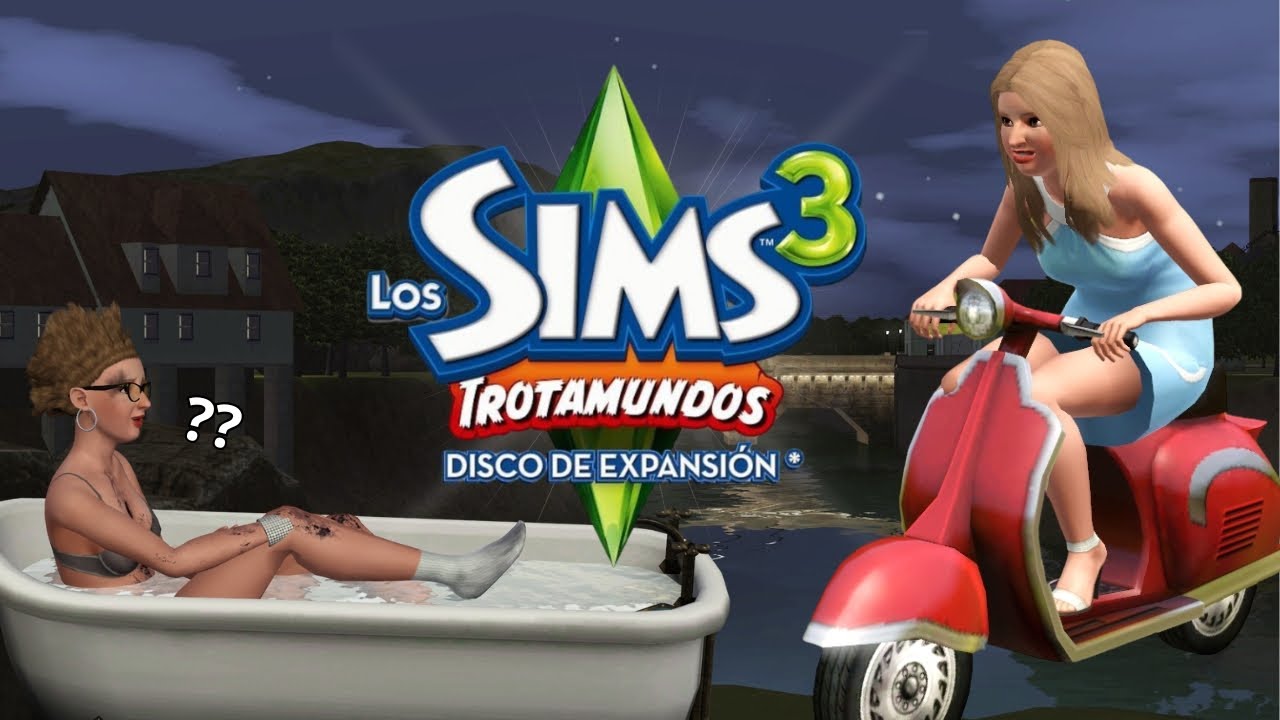 Descubriendo LOS SECRETOS de Champs Les Sims (con una sim demente)
