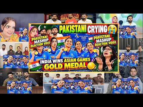 Pakistani Crying After India Won Gold Medal!😭| Asian Games 2026| Pakistani Mashup Reaction Video 🇮🇳🔥