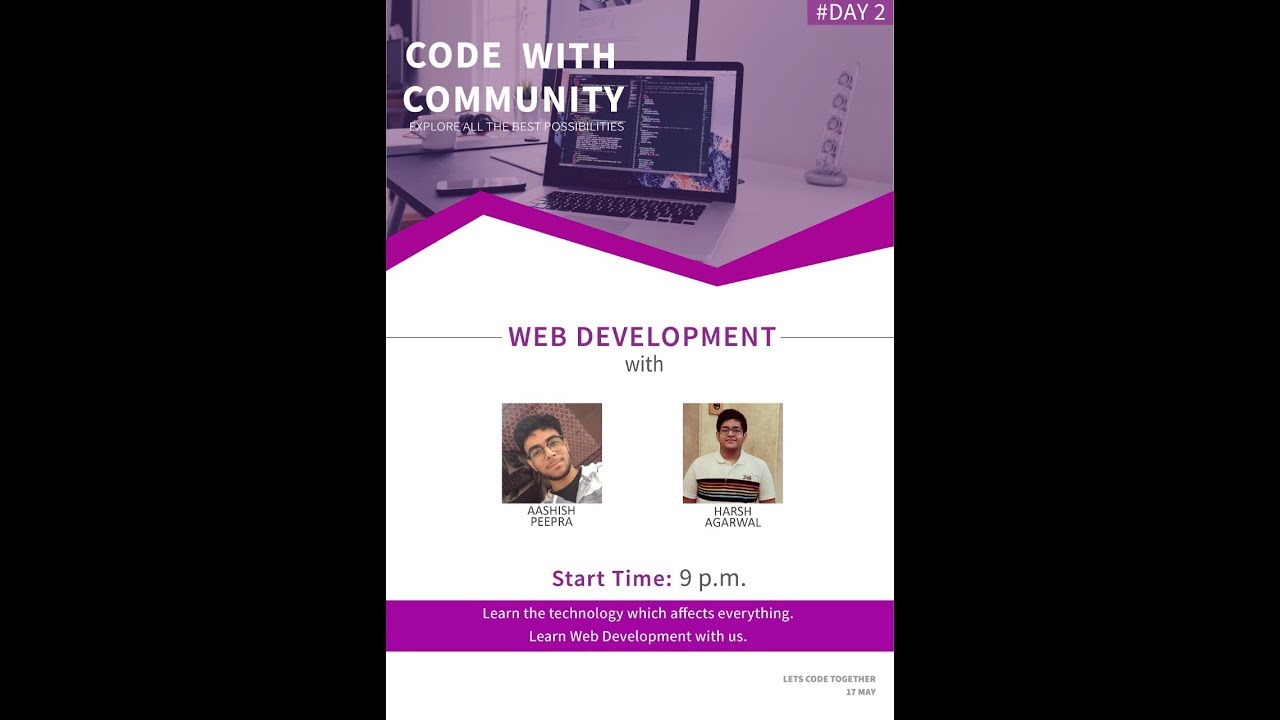 Code with Community Live Stream Day 2 - YouTube