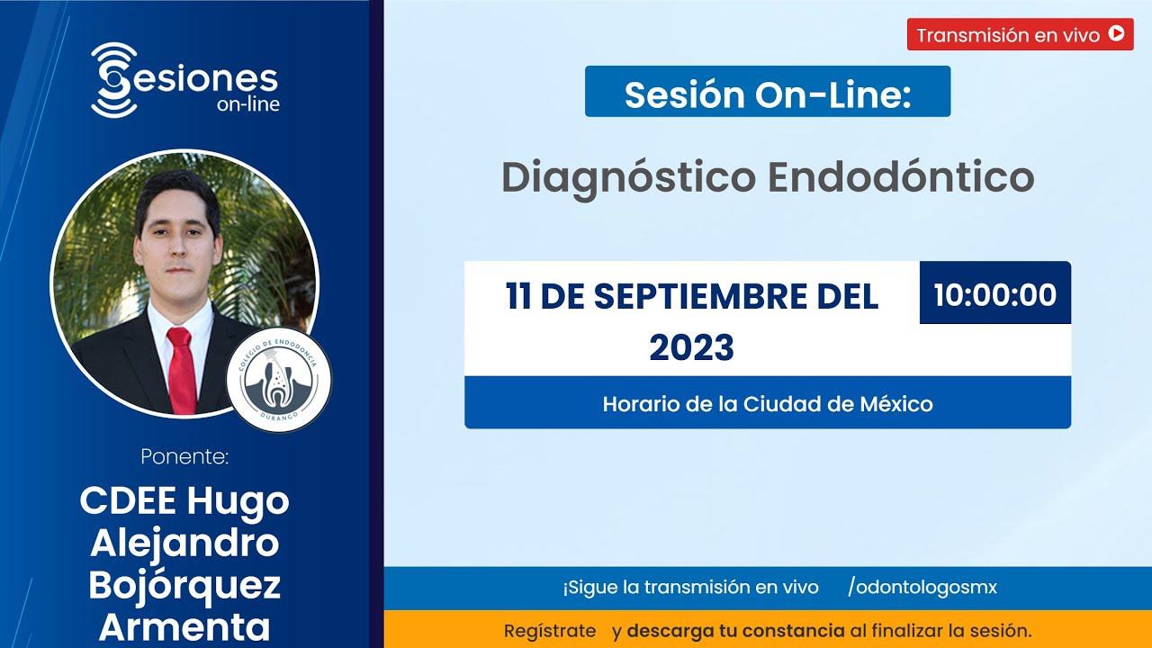Sesiones On-Line: Diagnóstico Endodóntico