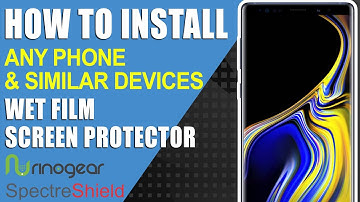 How To: Perfect Wet Install Any Phone & Similar Devices Screen Protector
