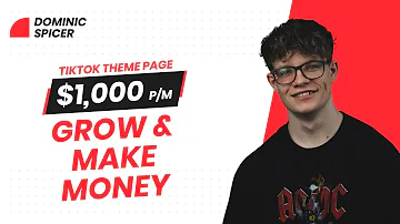 Grow and Make Money With a TikTok Theme Page