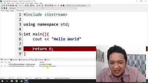 OOP - Instalasi Dev C++