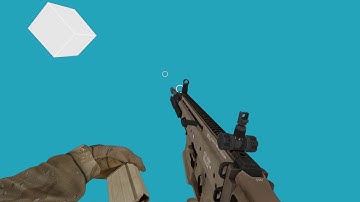 Blender| Scar SV Reload and Firing Animation