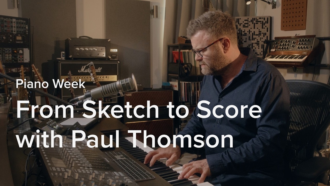 Sketch to Score: From Piano Idea to Cinematic Cue | Piano Week - YouTube